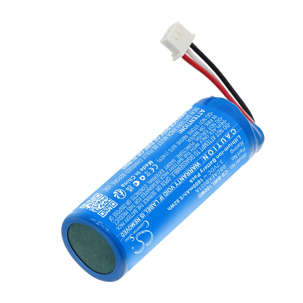 Cameron Sino CS-BWL100MD 3,7V 1600mAh cilindrični Li-ion ćelija s bijeli JST konektor