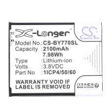 Kompatibilna zamjena baterije za Beurer 1ICP4/50/60-210AR