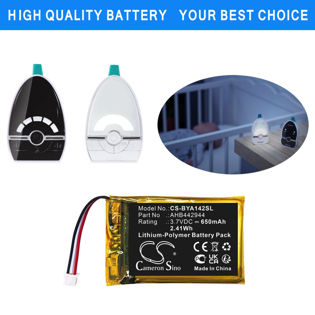 BabyPhone Battery Babymoov CS-BYA142SL