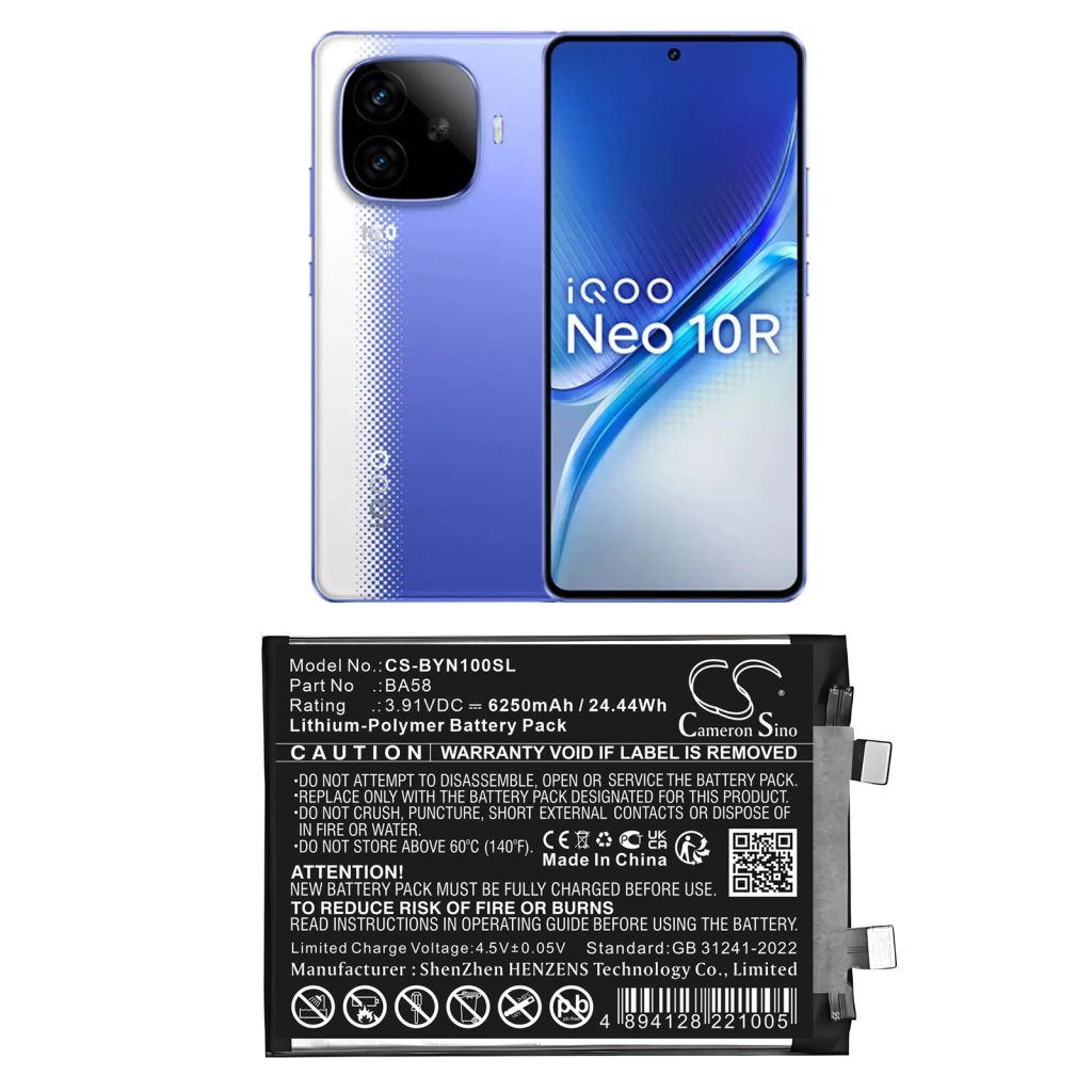 Baterija za mobilni telefon Vivo CS-BYN100SL