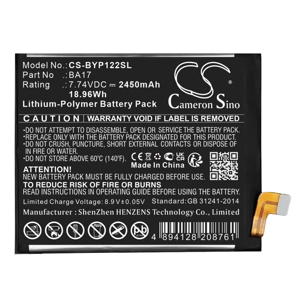 Baterija za mobilni telefon Vivo IQOO 12 Pro (CS-BYP122SL)