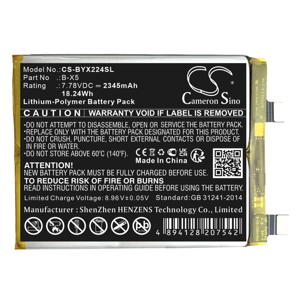 Baterija za mobilni telefon Vivo V2218 (CS-BYX224SL)