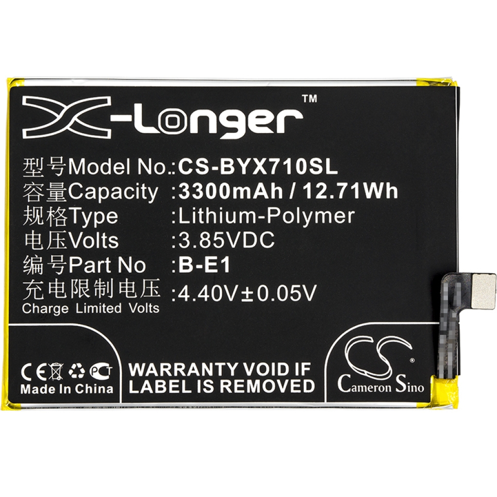 Baterija za mobilni telefon BBK Y71 Dual SIM TD-LTE (CS-BYX710SL)
