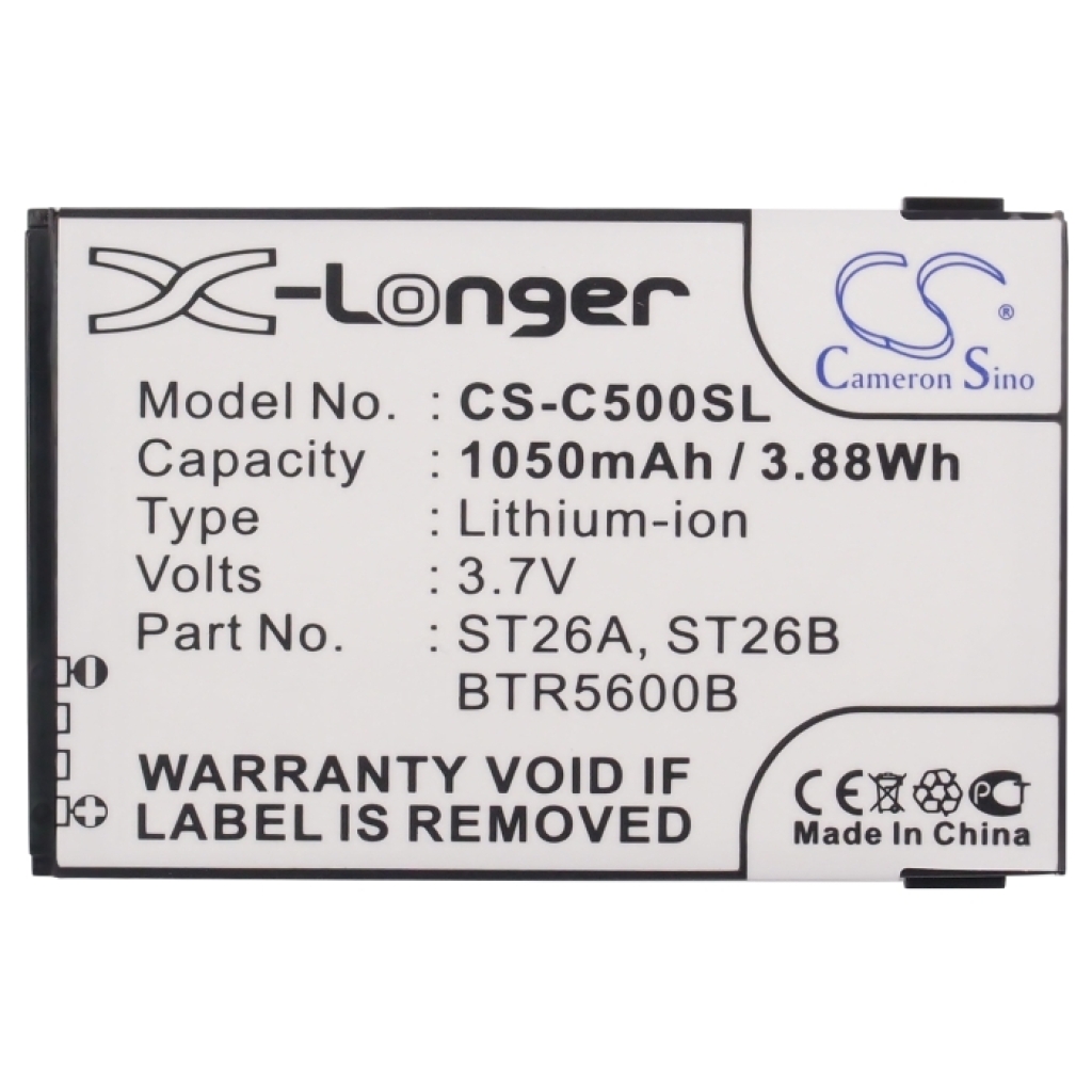Battery compatible with HTC