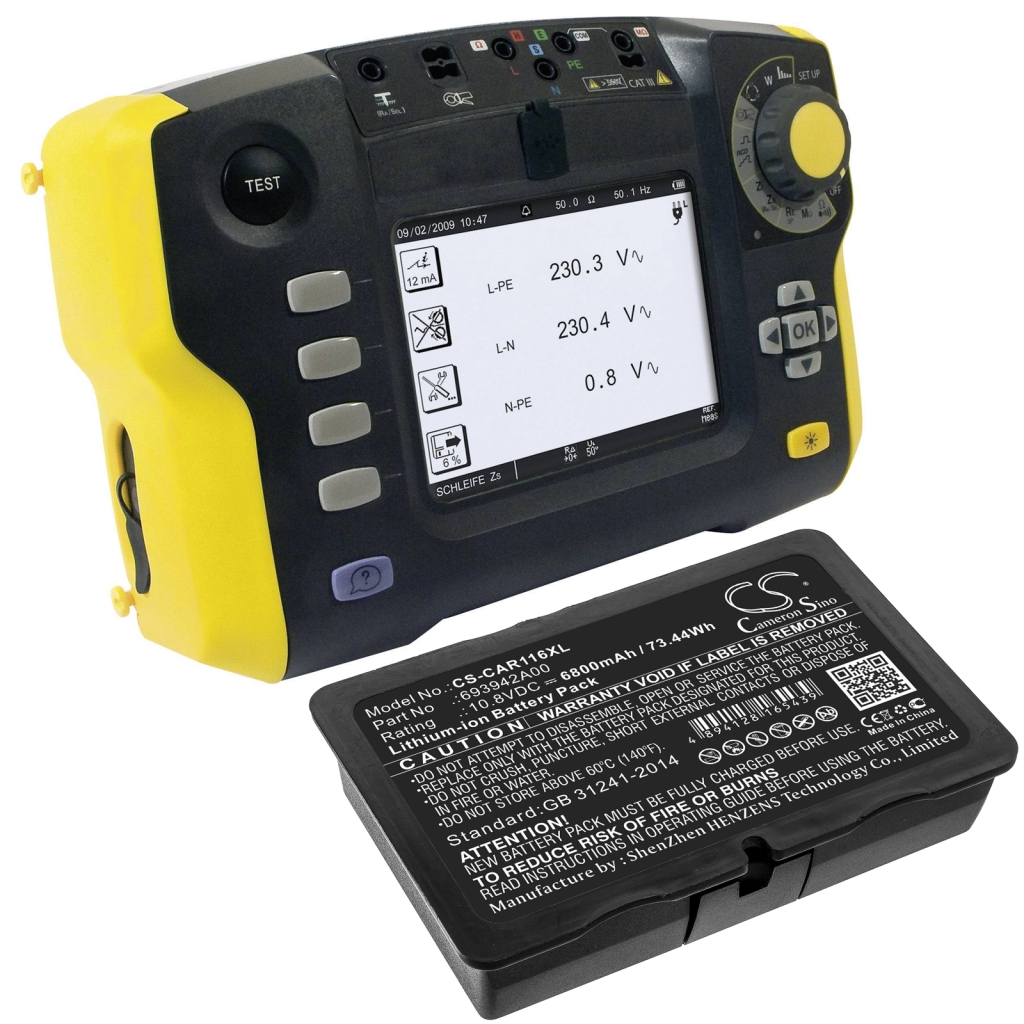 Baterija za električne alate Chauvin arnoux C.A 6116N