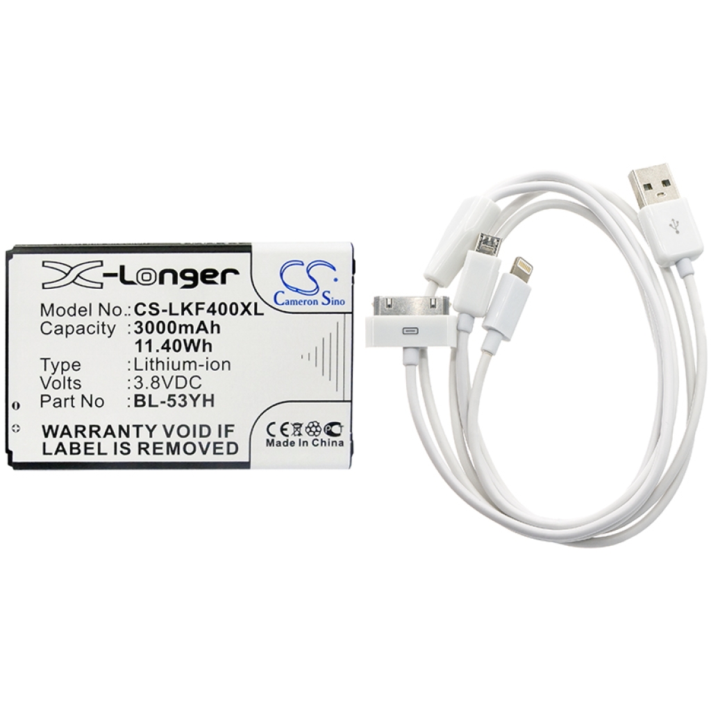 Kompatibilna zamjena za LG BL-53YH,EAC62378905
