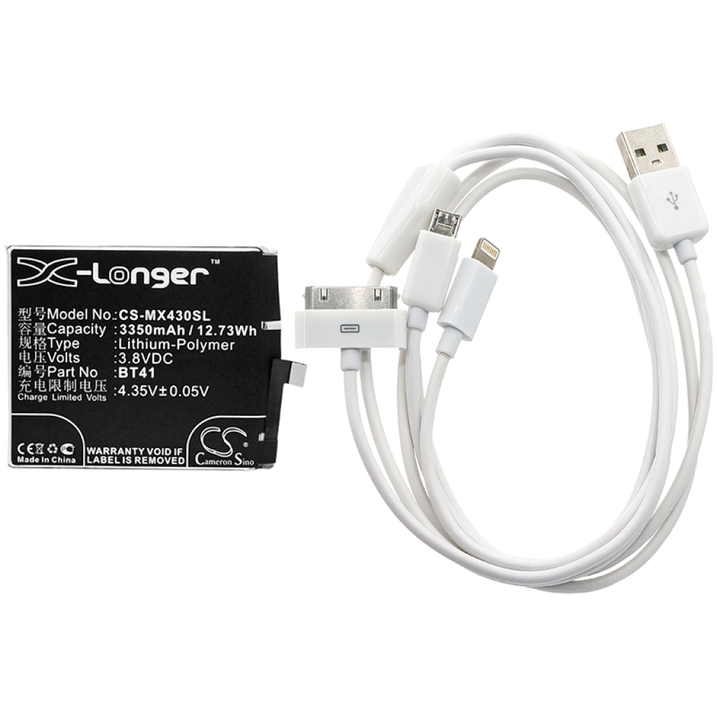 Kompatibilna zamjena za MeiZu BT41,N0004720,US525972H4