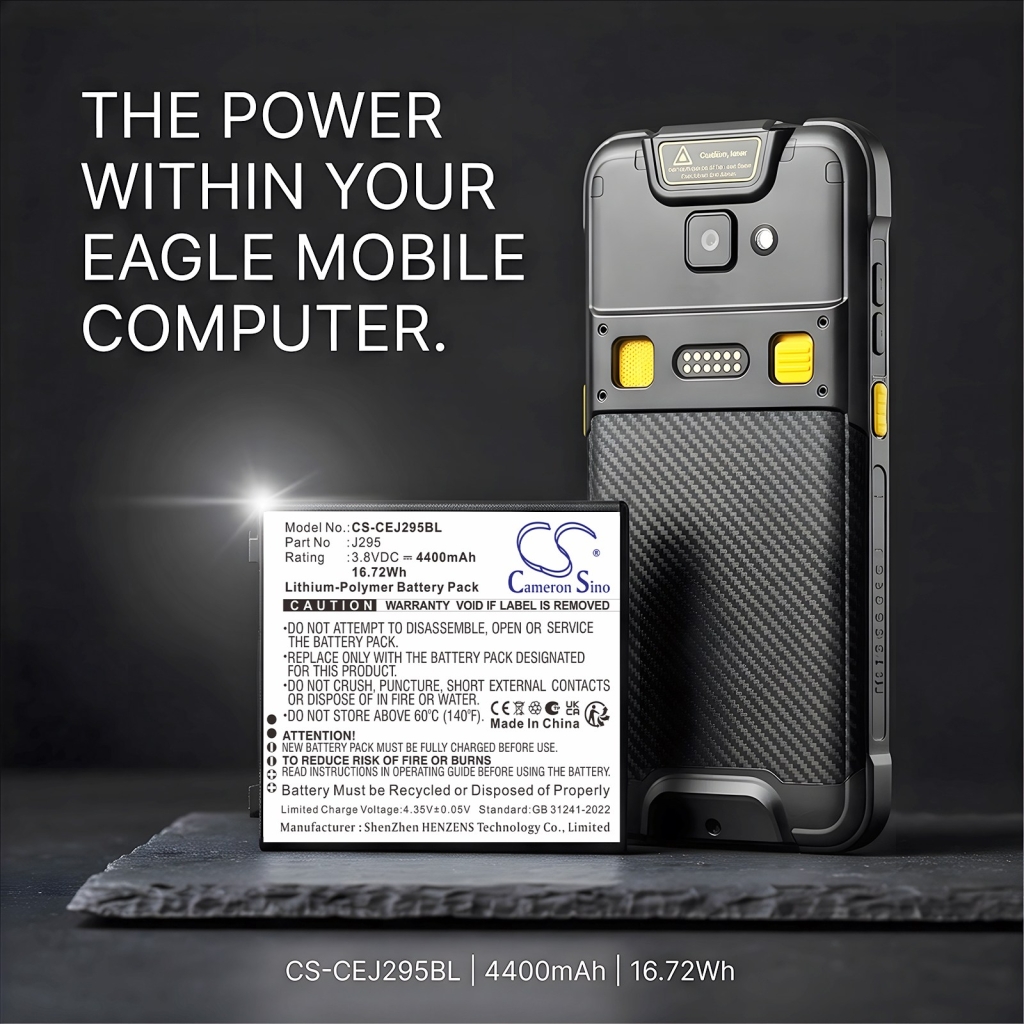 Battery compatible with BarCode, Scanner Battery