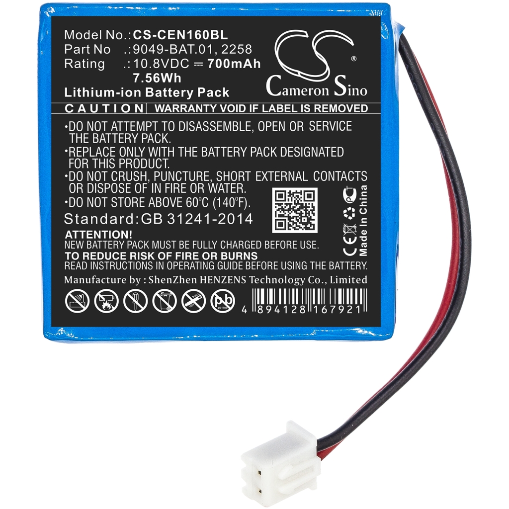 Baterija za terminal za plaćanje Cce 112 Duo (CS-CEN160BL)