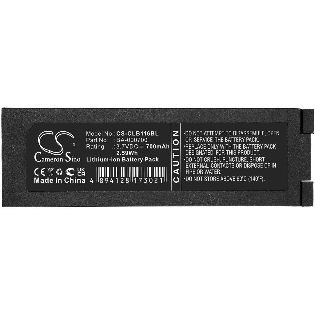 Baterija za barkod skener Cipherlab 1266 (CS-CLB116BL)