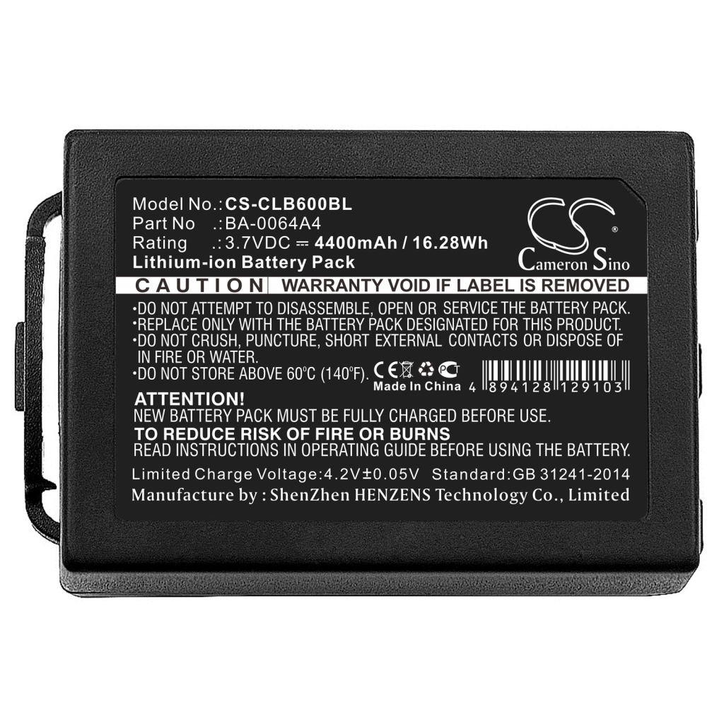 Baterija za barkod skener Cipherlab CP60 (CS-CLB600BL)