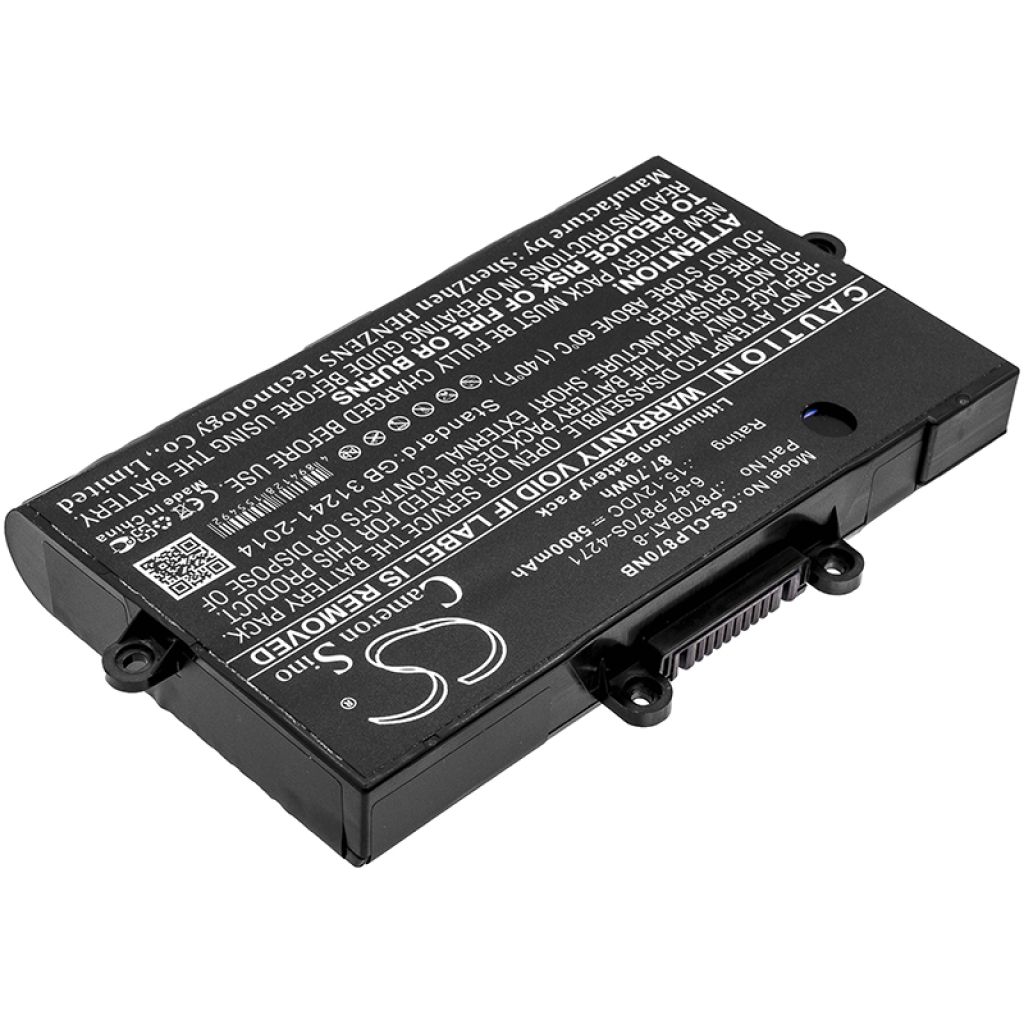 Baterija za prijenosno računalo CLEVO P870TM1-G (CS-CLP870NB)
