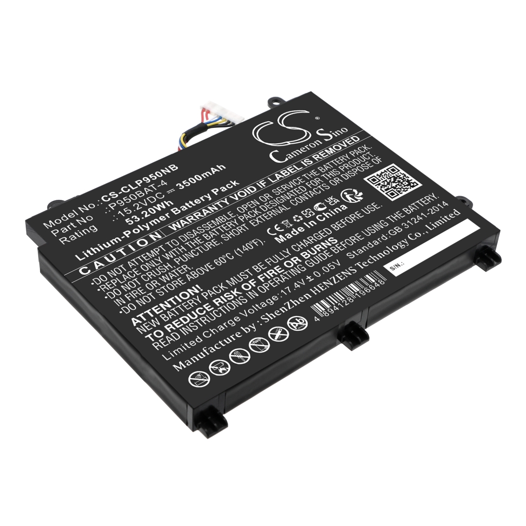 Baterija za prijenosno računalo CLEVO P955HP6 (CS-CLP950NB)