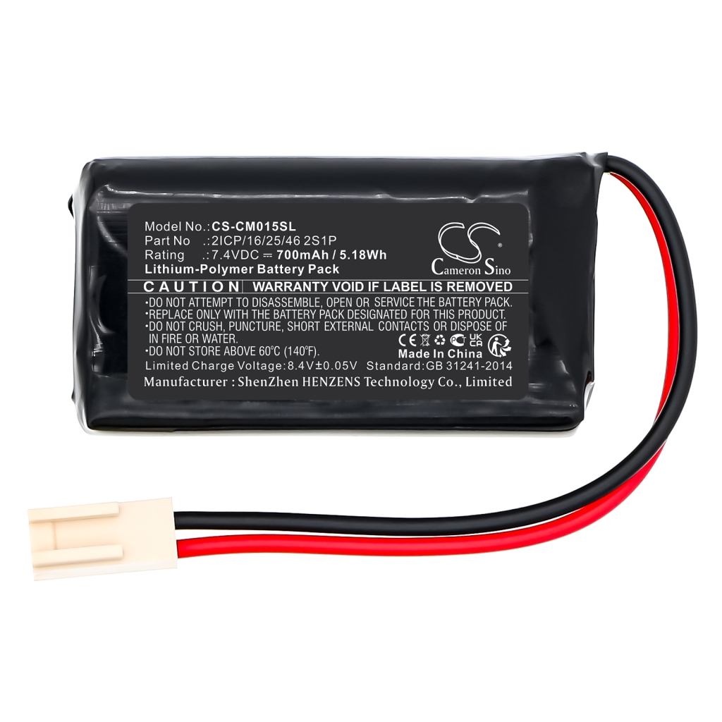 Prilagođeni paketi baterija kompatibilno s Neptolux CS-CM015SL