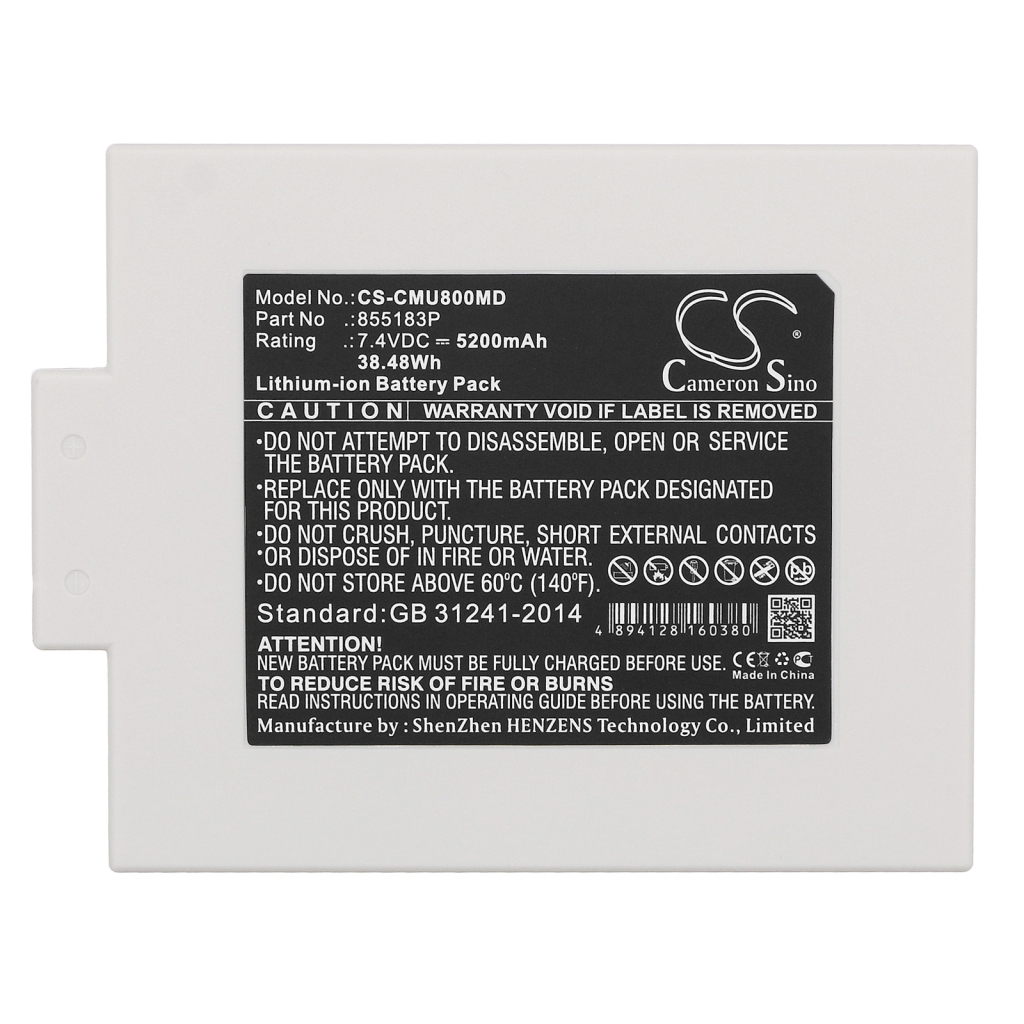 Kompatibilna zamjena baterije za Contec 855183P