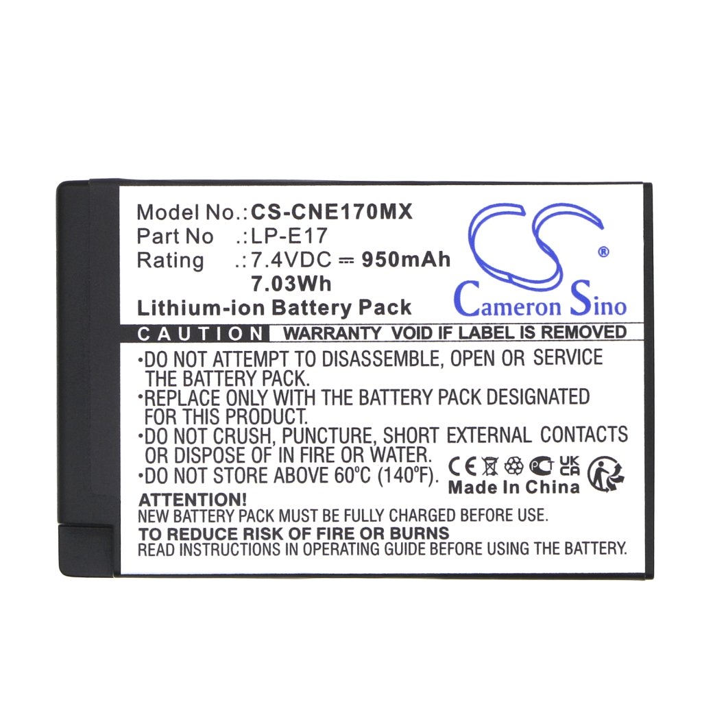 Battery Replaces LP-E17