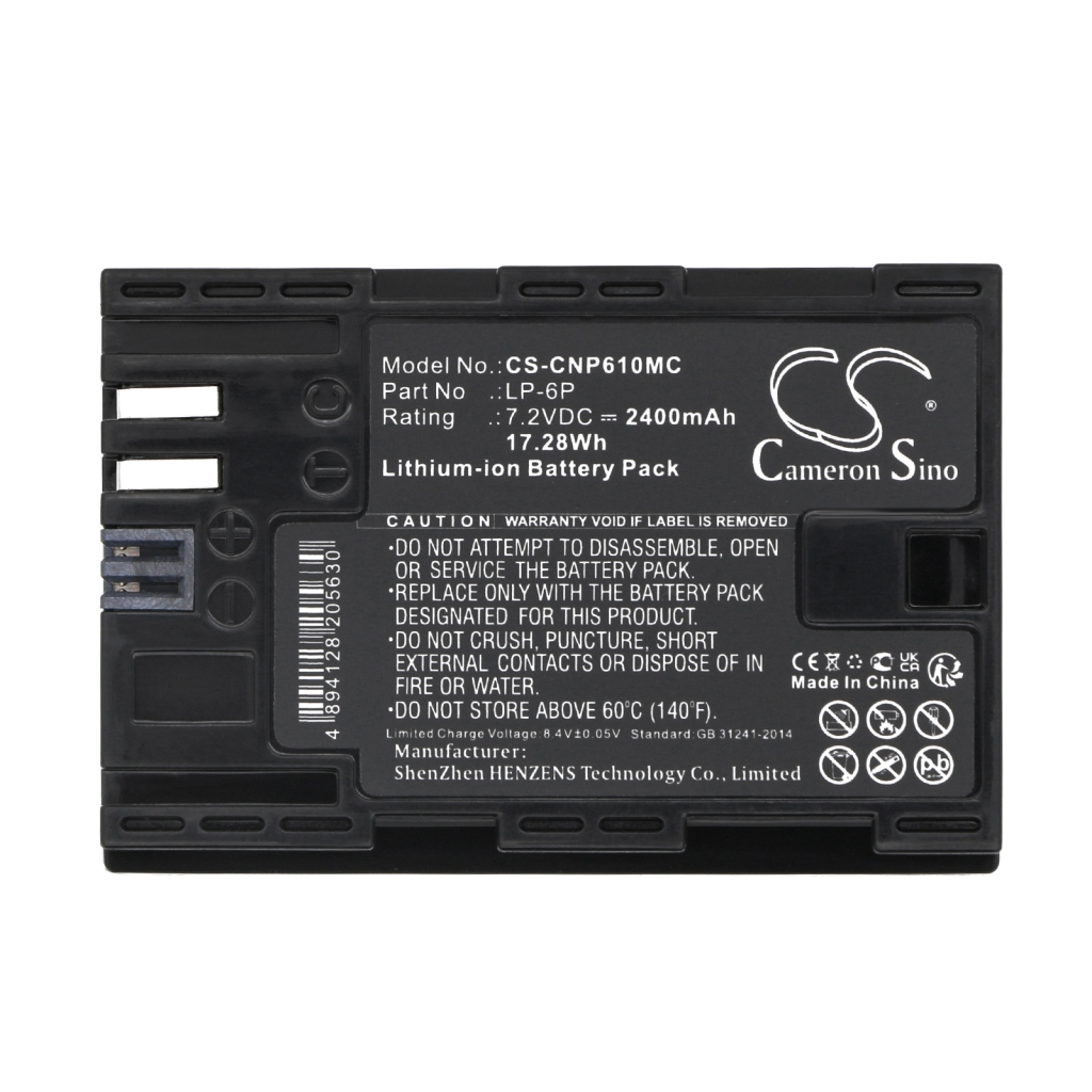 Kompatibilna zamjena baterije za Tether tools LP-6P