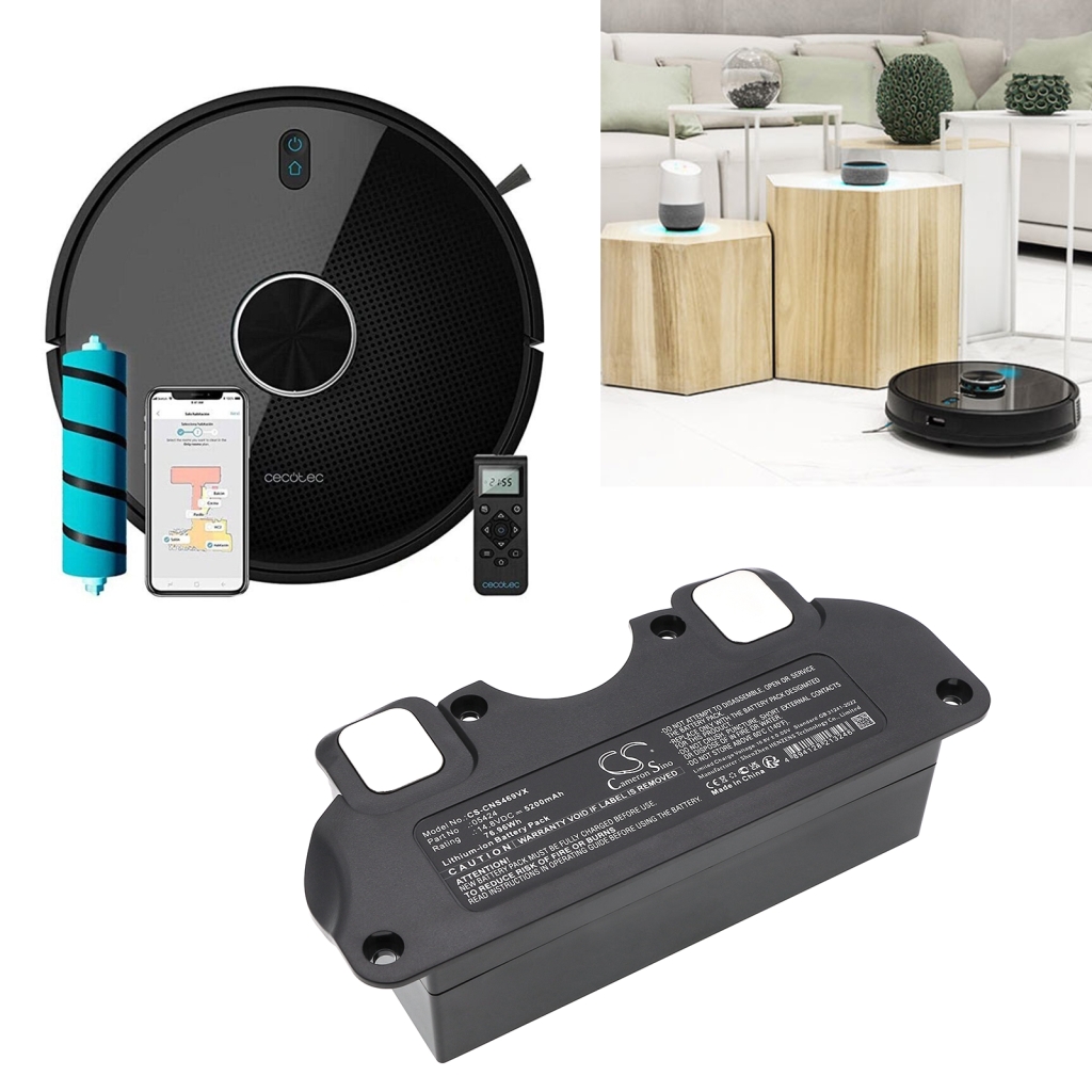 Kompatibilna zamjena baterije za Cecotec 05424,05438
