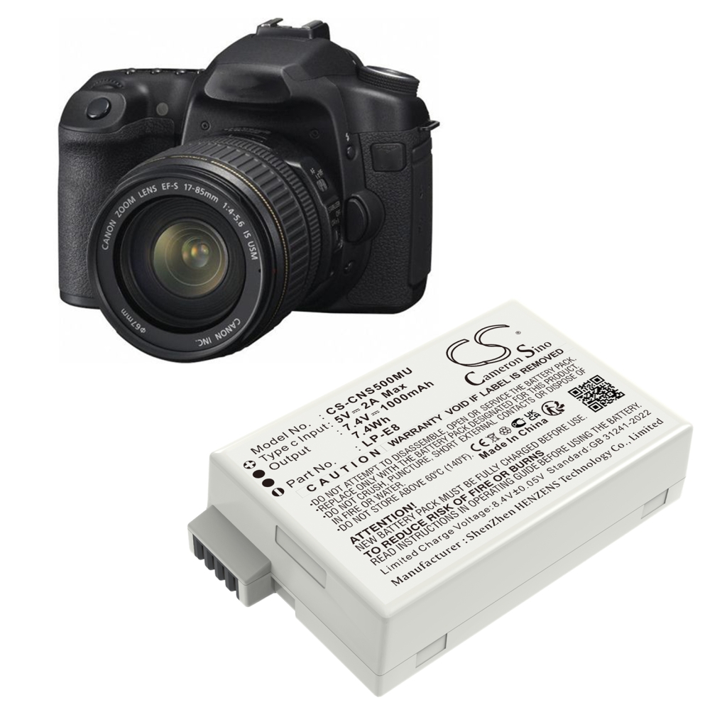 Kompatibilna zamjena baterije za Canon LP-E8