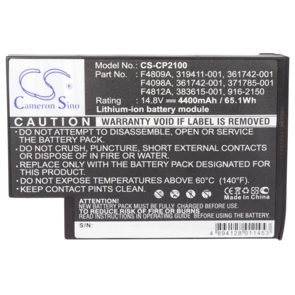 Battery Replaces LBHPZE4100