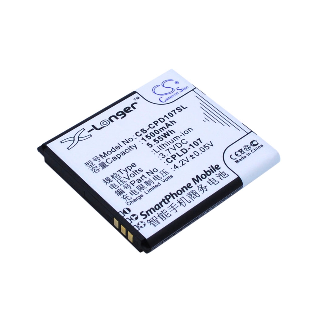 Kompatibilna zamjena baterije za Coolpad CPLD-107