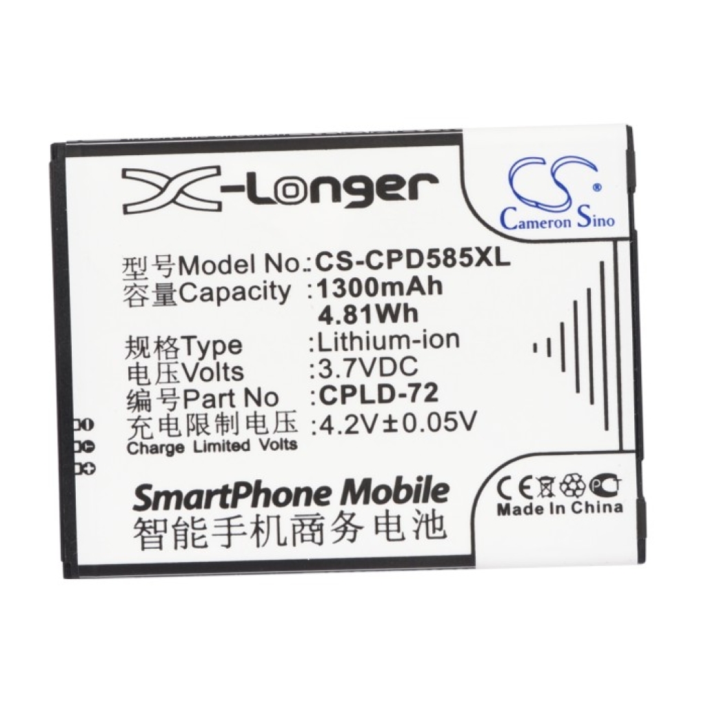Baterija kompatibilno s Coolpad CS-CPD585XL