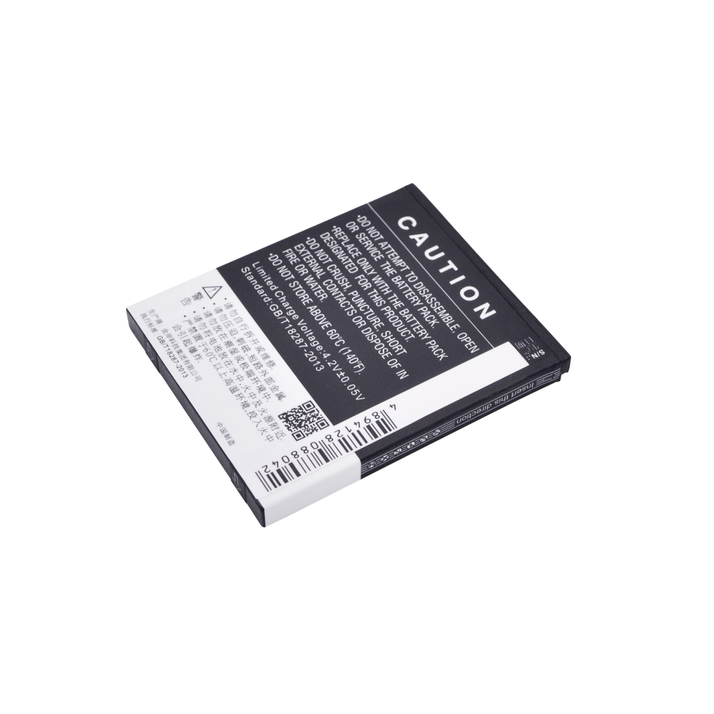 CS-CPD587SL reverse CAUTION dark side barcode