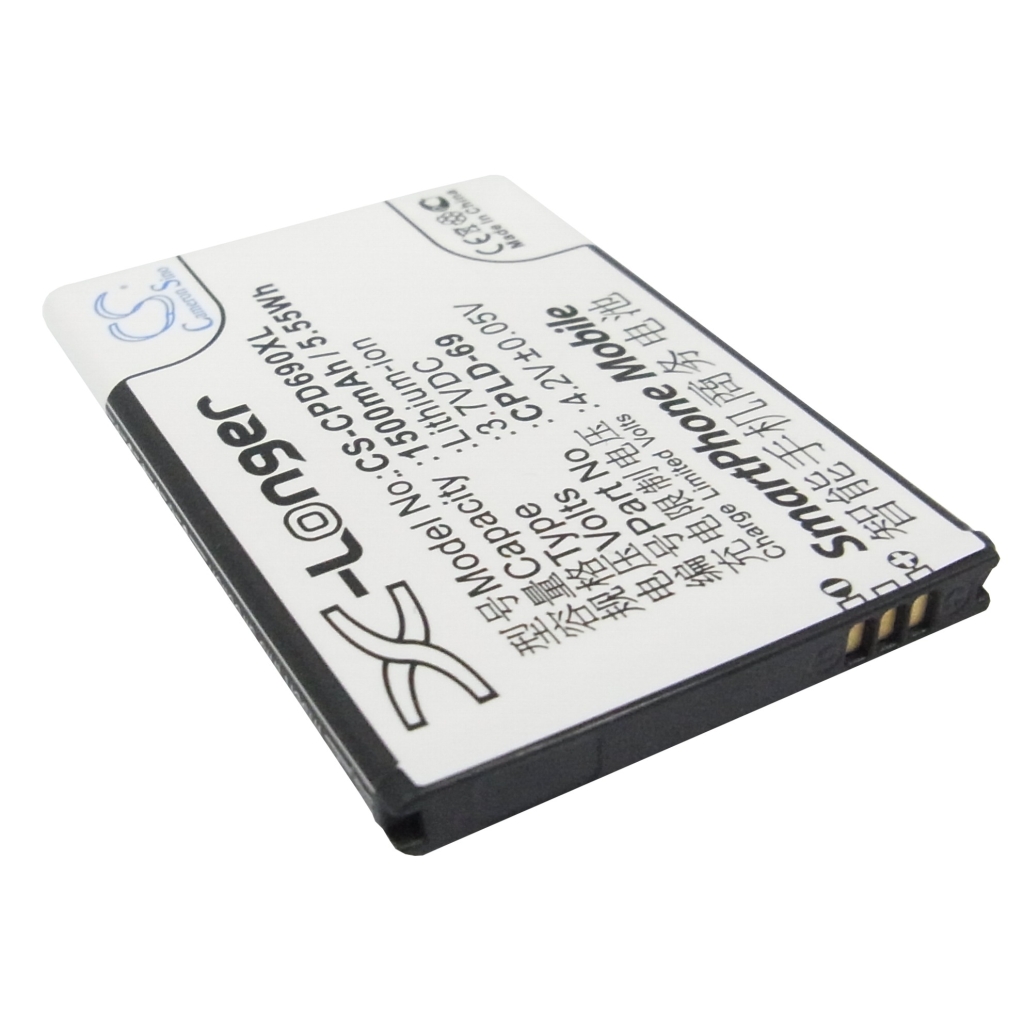 CS-CPD690XL angled view with 4 gold pogo-pin contacts visible