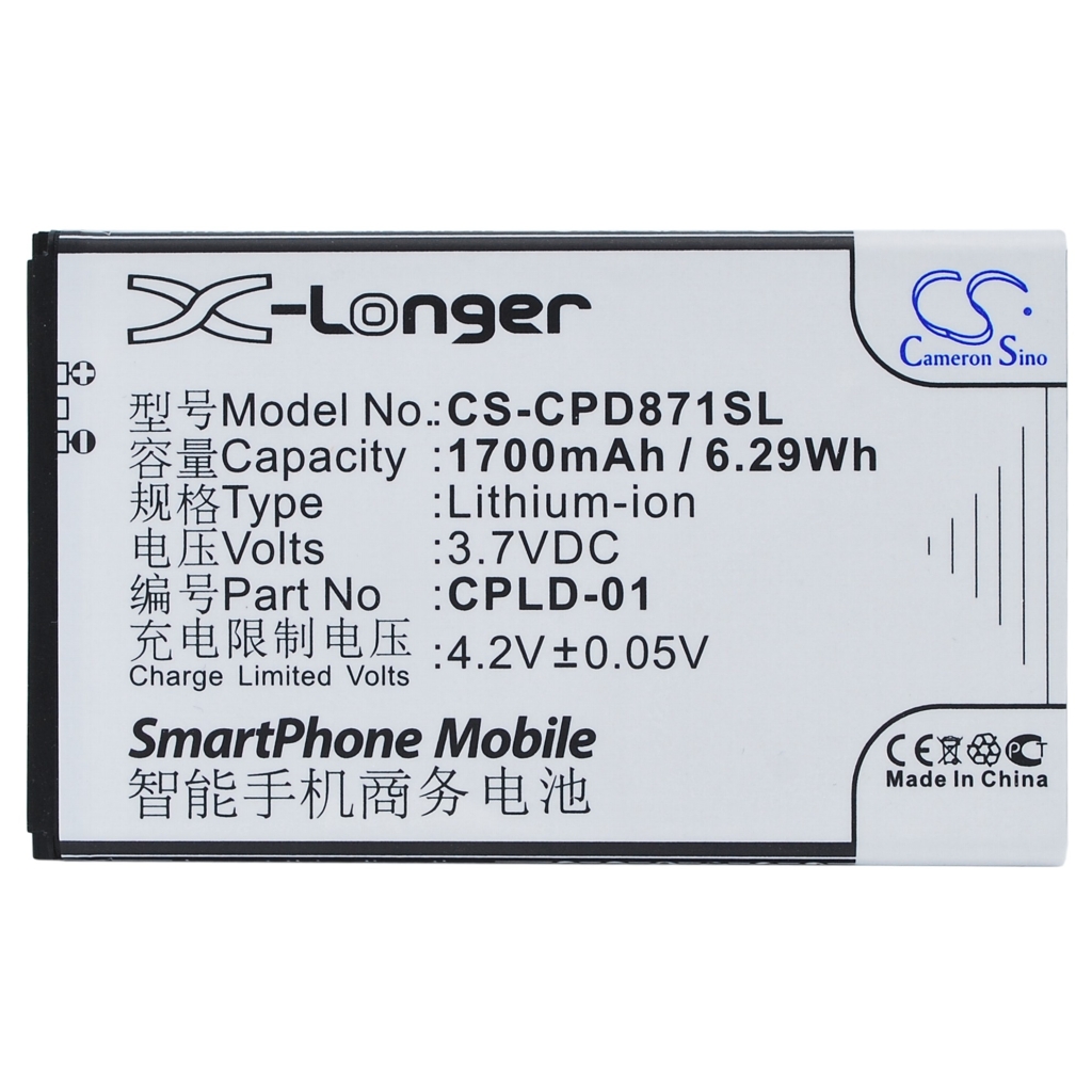 Baterija za mobilni telefon Coolpad CS-CPD871SL