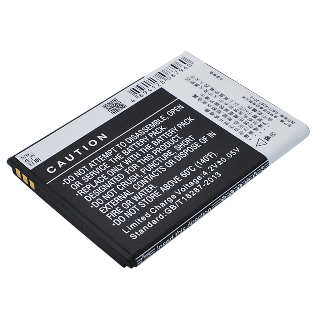 Cameron Sino smartphone battery dark reverse alternate angle barcode