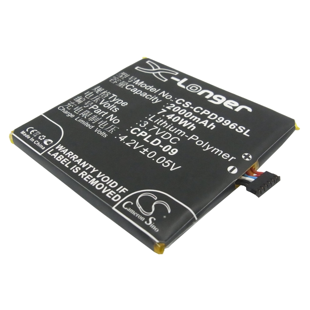 Kompatibilna zamjena baterije za Coolpad CPLD-09