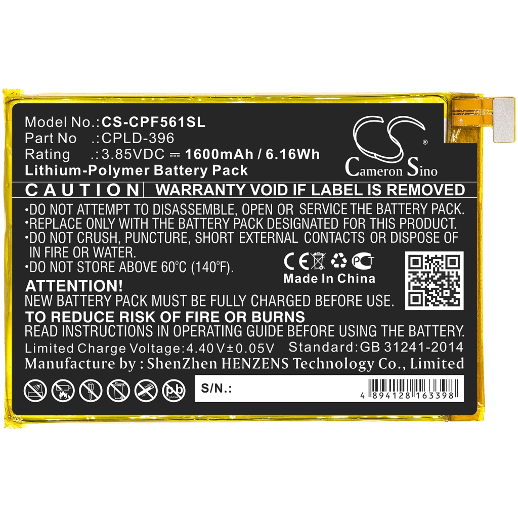 Baterija za mobilni telefon Coolpad CS-CPF561SL