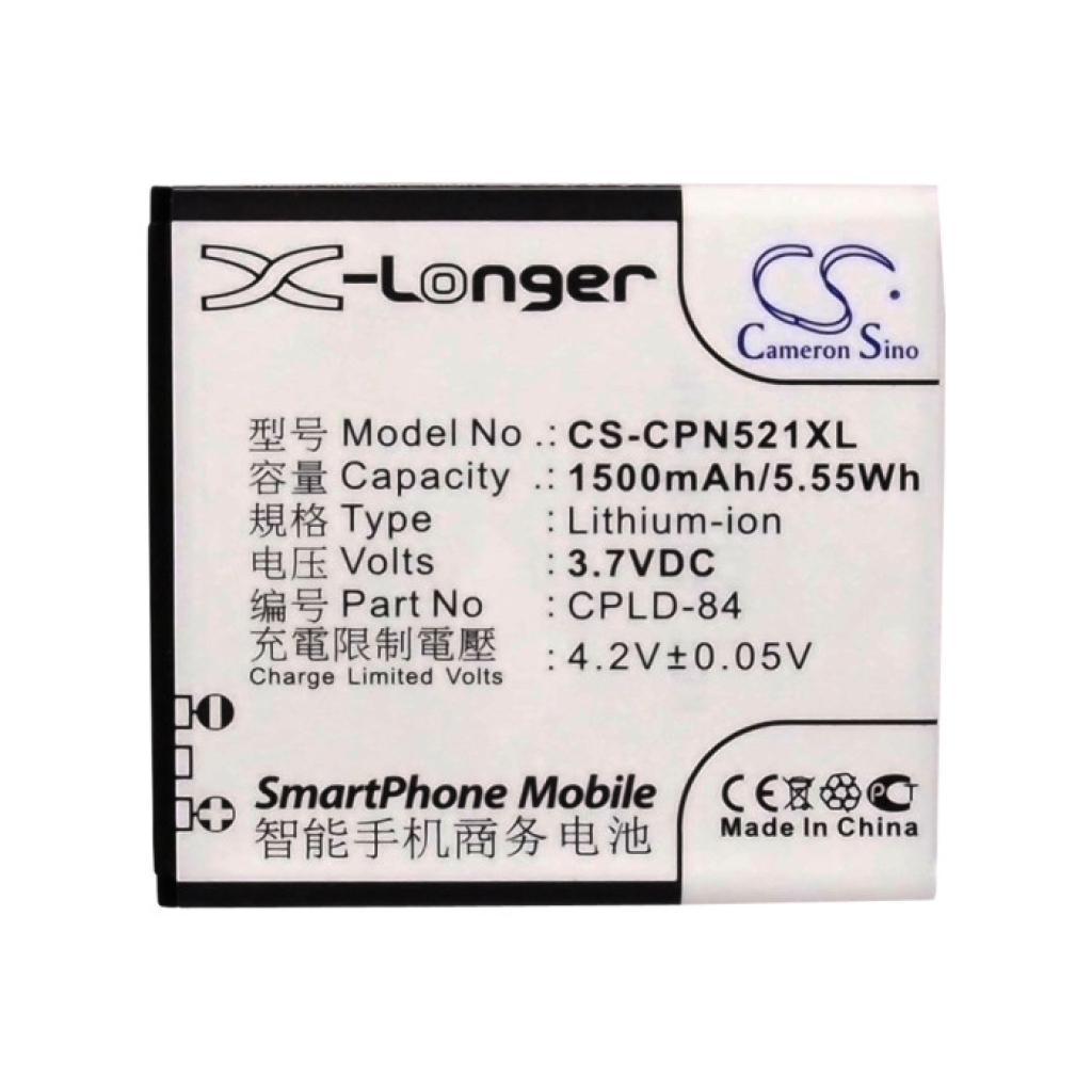 Baterija kompatibilno s Coolpad CS-CPN521XL