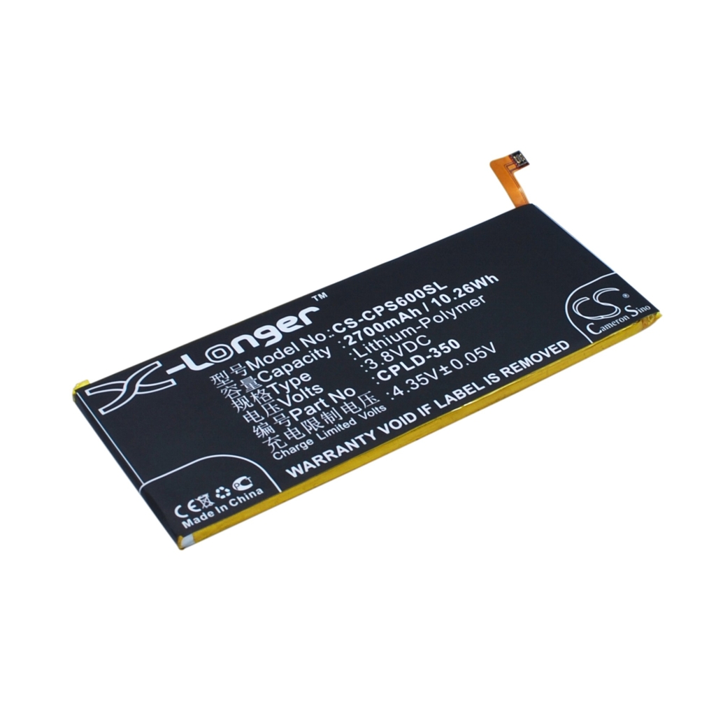 Kompatibilna zamjena baterije za Coolpad CPLD-350