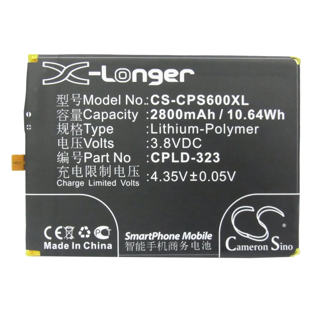 Baterija kompatibilno s Coolpad CS-CPS600XL