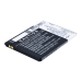 Cameron Sino CS-CPY600SL battery caution side with contacts