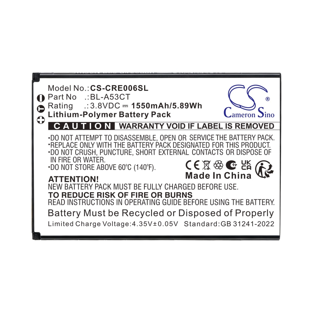 Baterije kompatibilno s Consumer Cellular Iris Easy Flip CS-CRE006SL