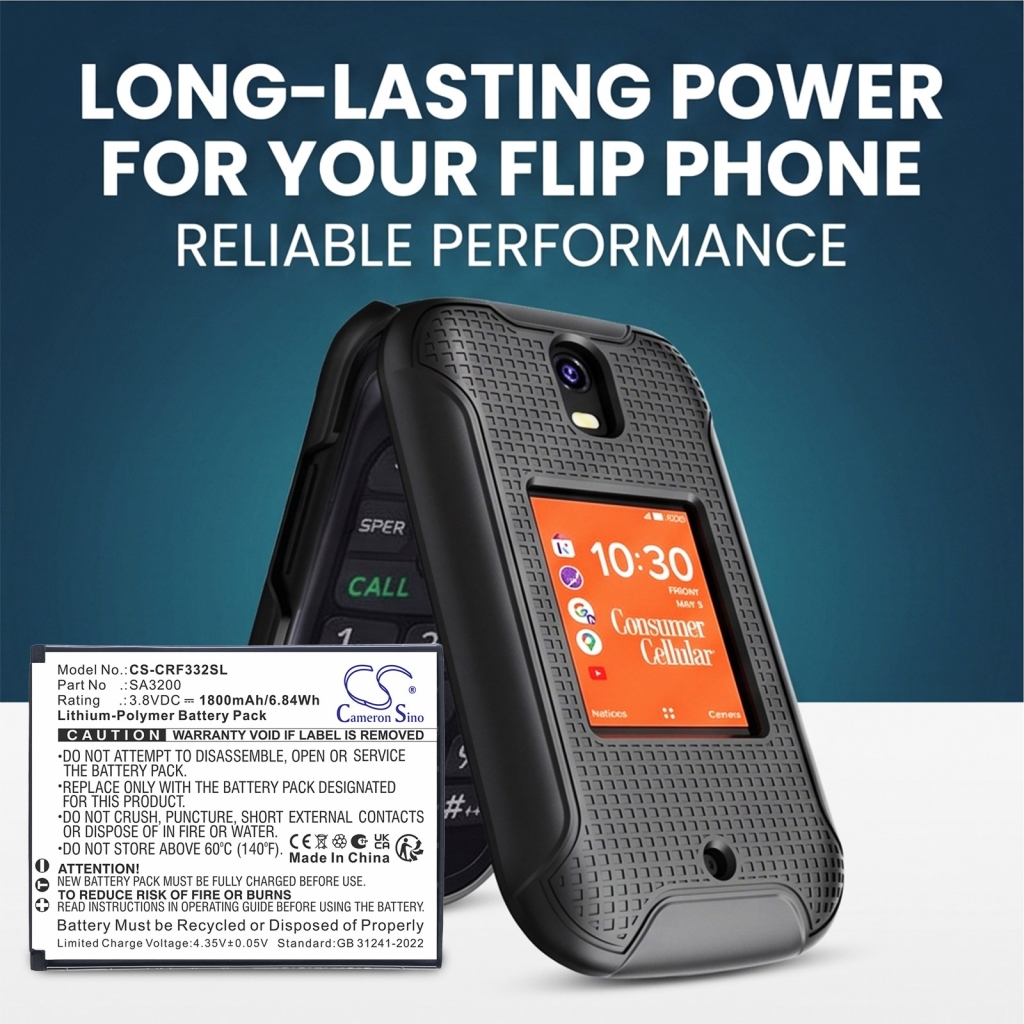Baterija za Consumer cellular SH3320CB