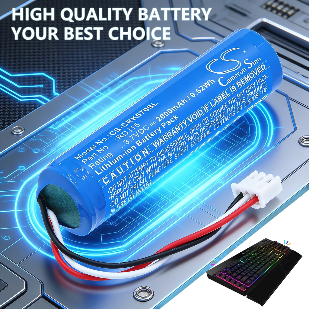 Battery compatible with Corsair