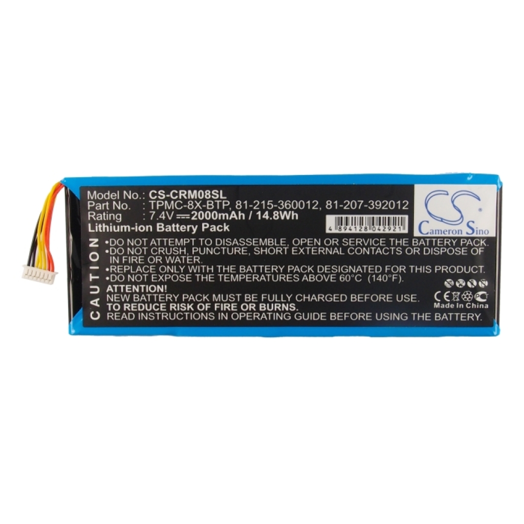 Baterija za daljinski upravljač Crestron CS-CRM08SL