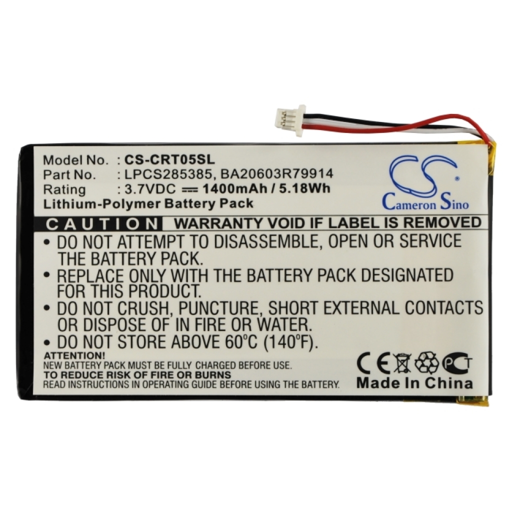 Baterija za MP3, MP4, PMP Creative CS-CRT05SL