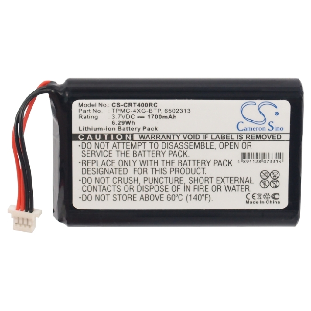 Baterija za daljinski upravljač Crestron CS-CRT400RC