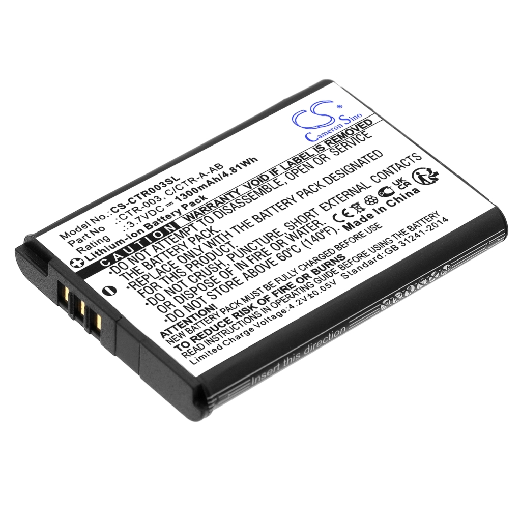 Baterija za igre, PSP, NDS Nintendo CS-CTR003SL