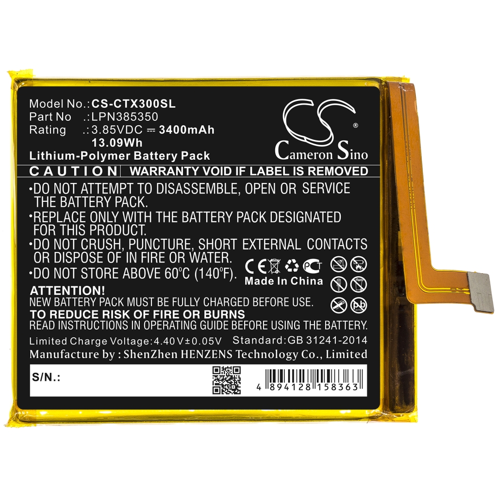 Baterija za mobilni telefon Crosscall CS-CTX300SL