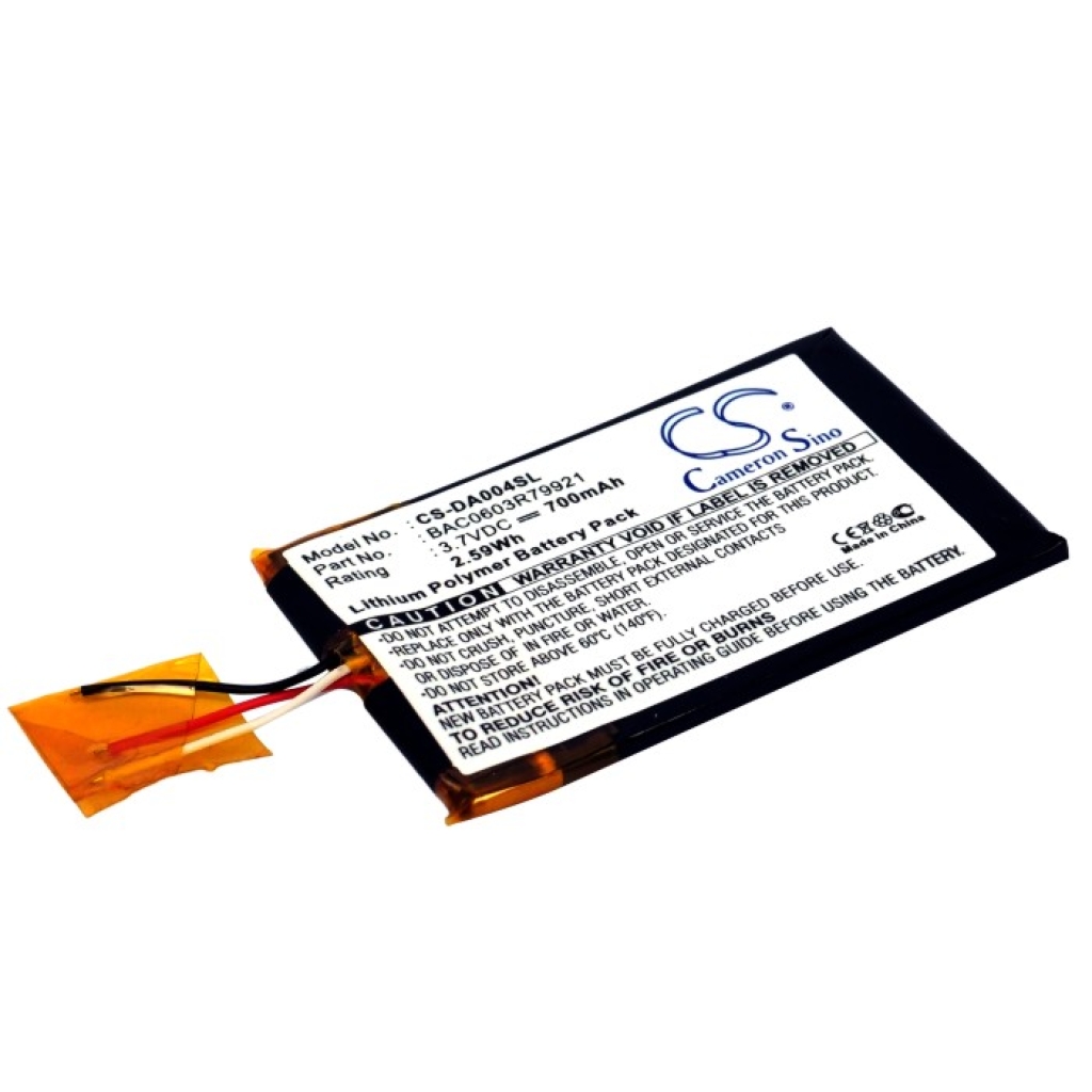 Baterija za MP3, MP4, PMP Creative CS-DA004SL