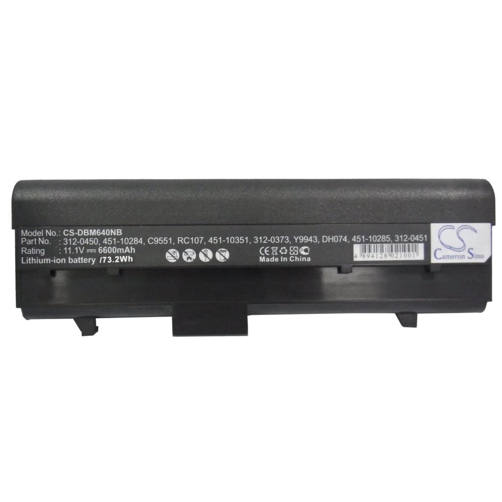 Baterija za prijenosno računalo DELL CS-DBM640NB