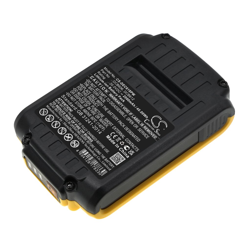 Battery Replaces DCB606
