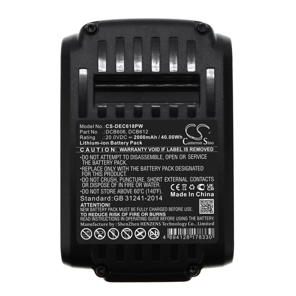 Battery Replaces DCB606