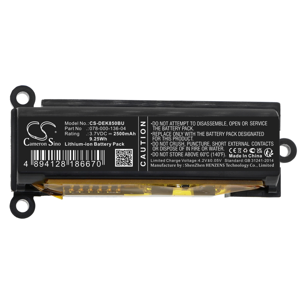 Baterija za prijenosno računalo DELL CS-DEK850BU