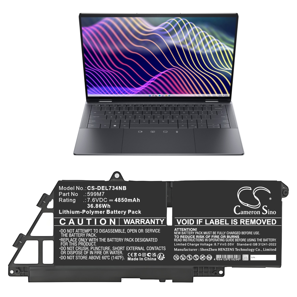 Notebook battery DELL Latitude 7440 2-in-1